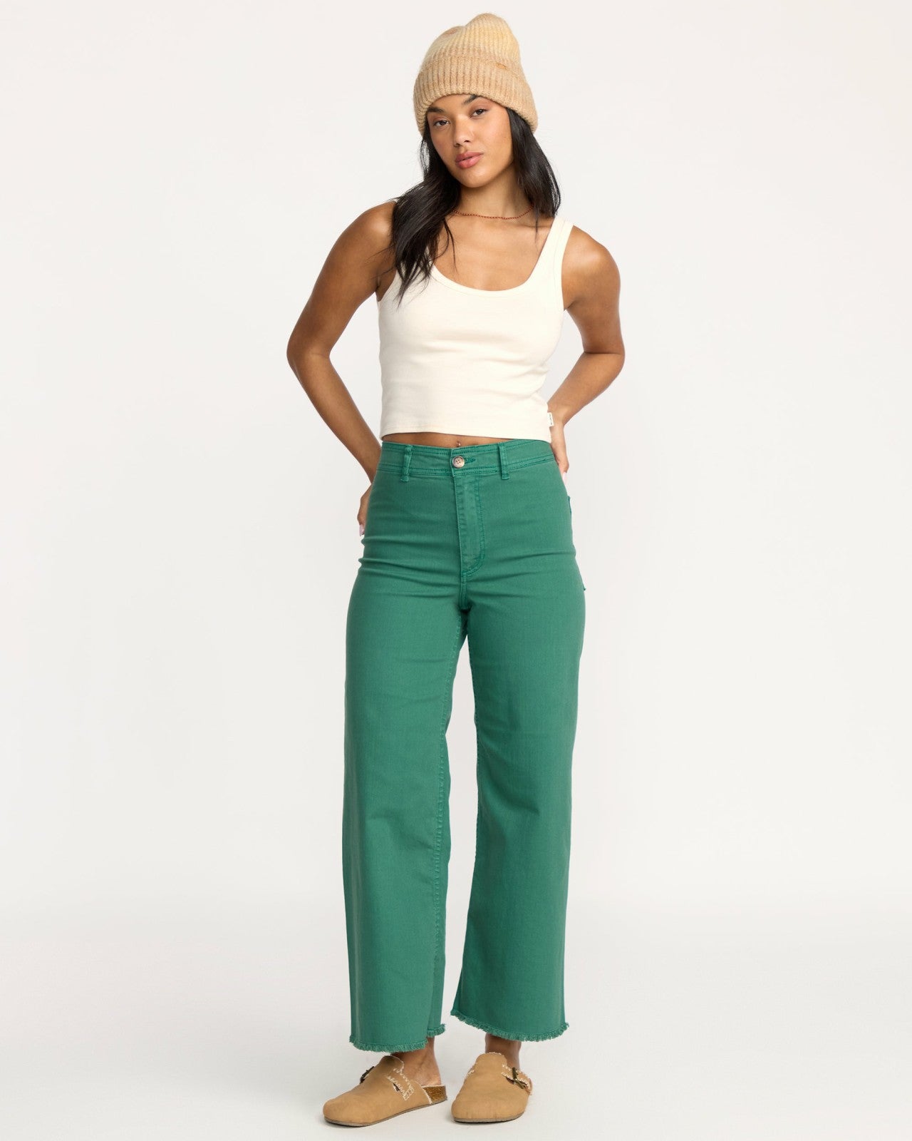 Free Fall High-Waist Pants - Evergreen | Billabong Women