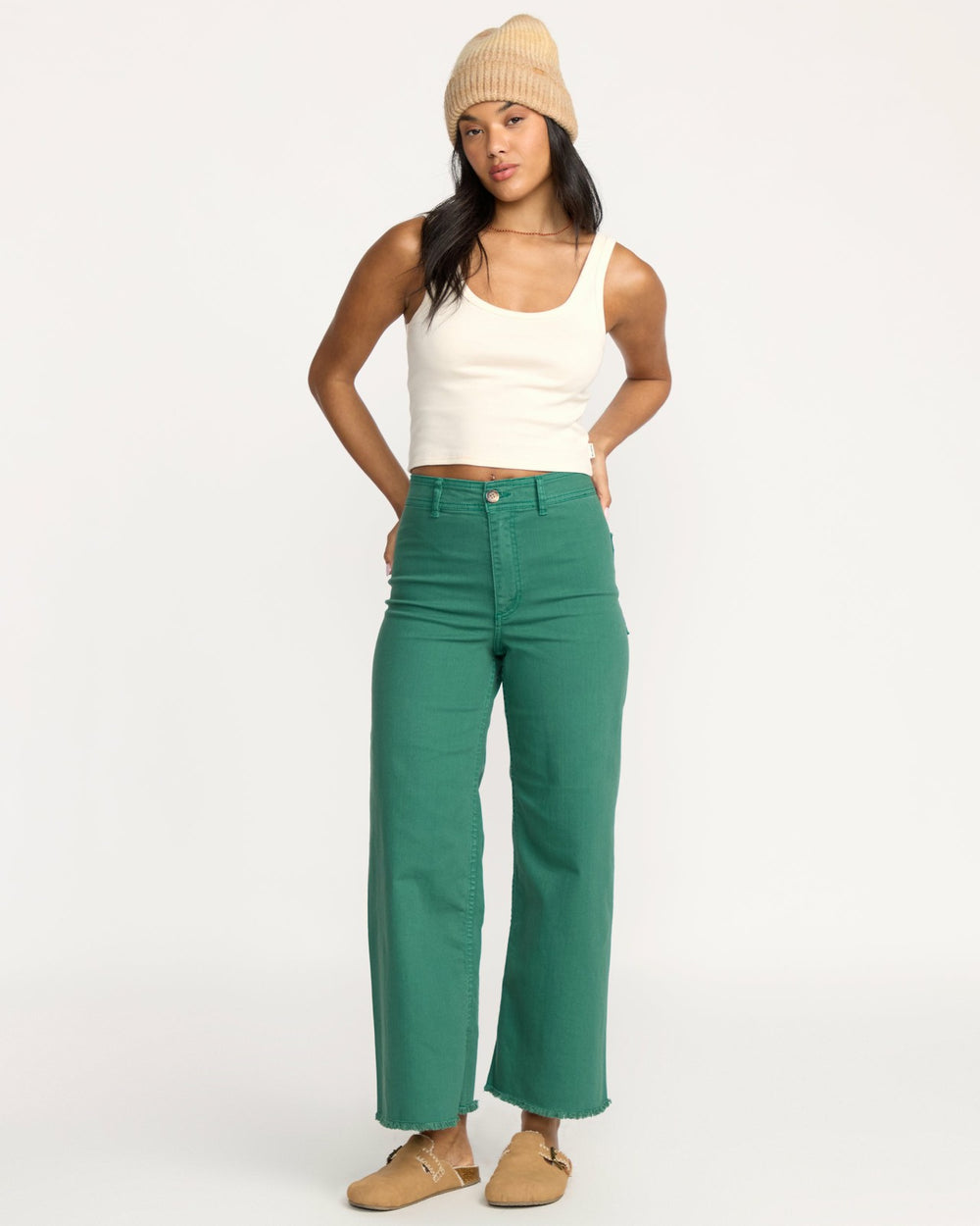 Free Fall High-Waist Pants - Evergreen | Billabong Women