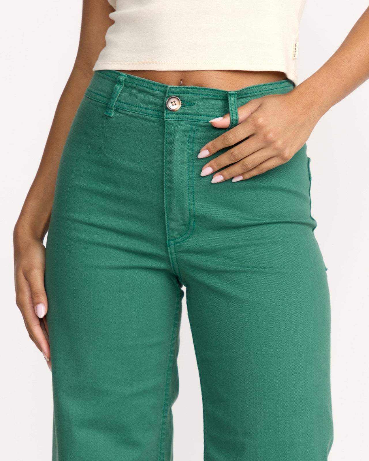 Free Fall High-Waist Pants - Evergreen | Billabong Women