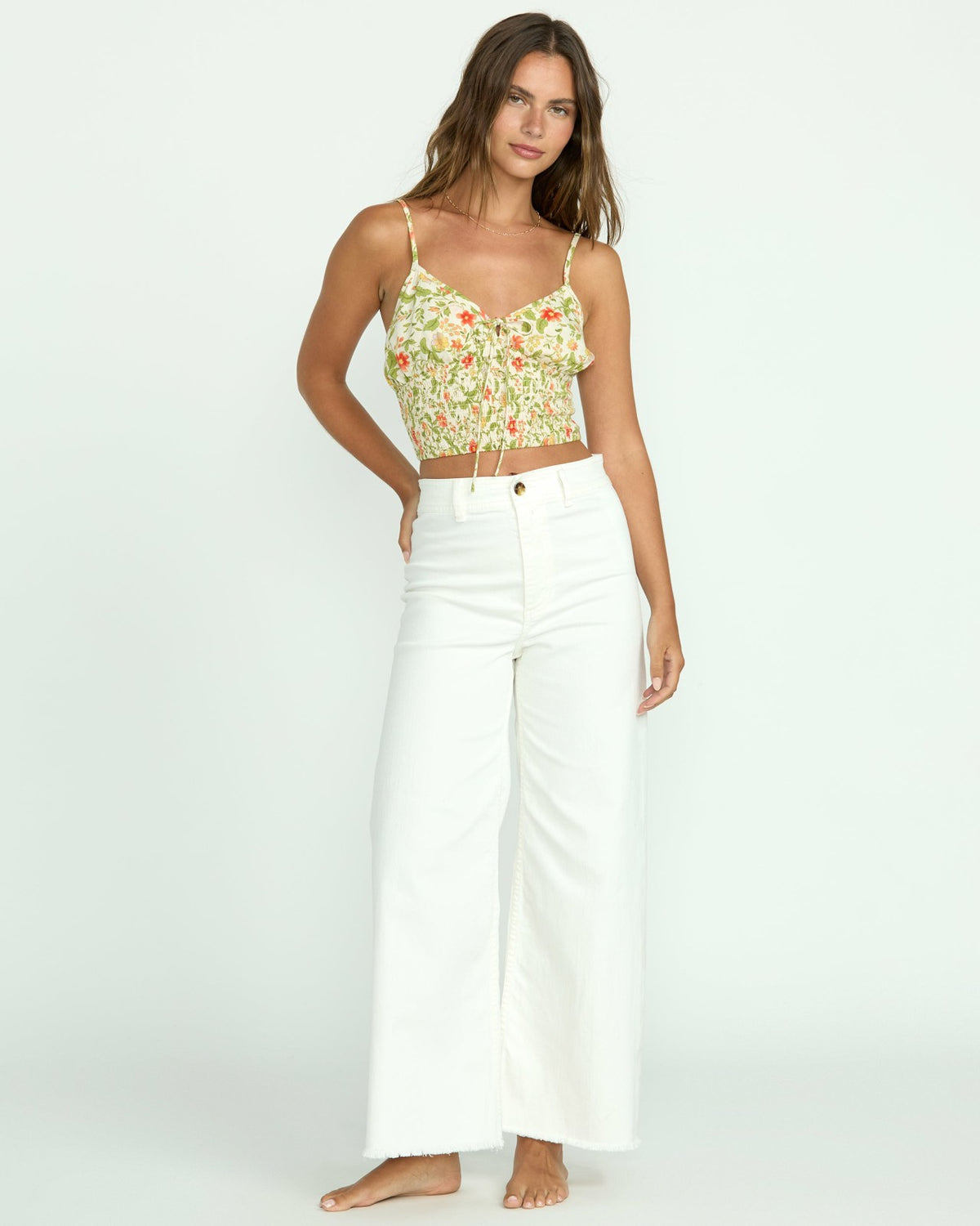 Free Fall High-Waist Pants - Salt Crystal 1 | Billabong Women
