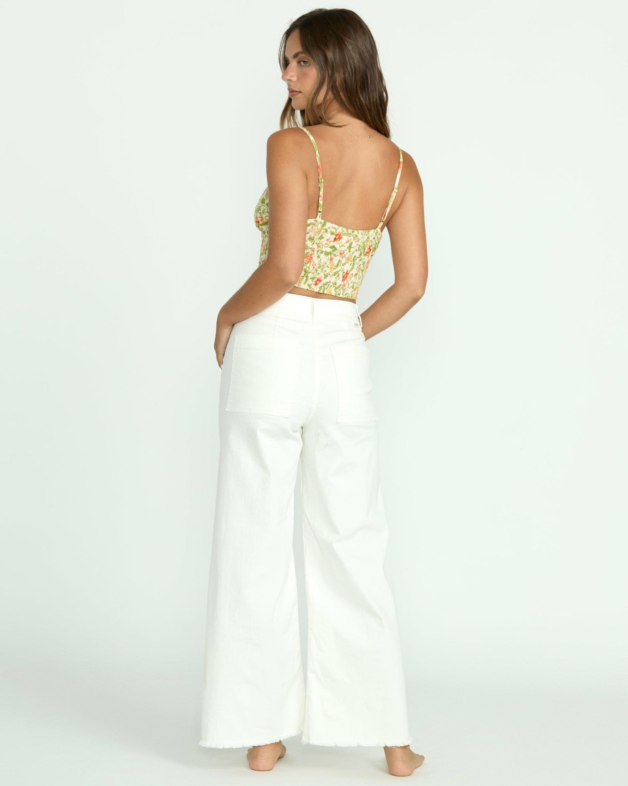 Free Fall High-Waist Pants - Salt Crystal 1 | Billabong Women
