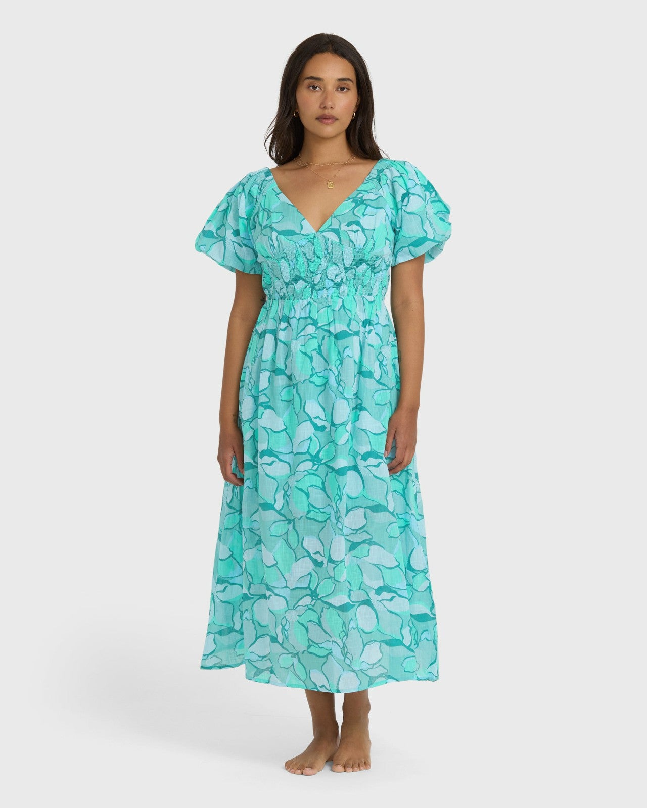 Go Coastal Midi Dress - Blue Bird | Billabong Women