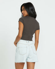 Goes Around Tee - Off Black | Billabong Women