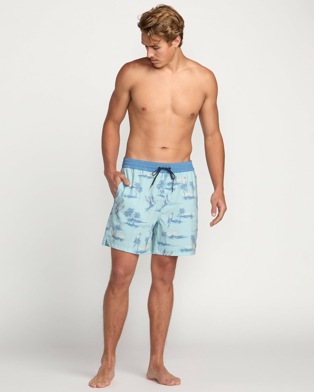 Good Times Laybacks 16" Trunks - Dusty Blue | Billabong Men