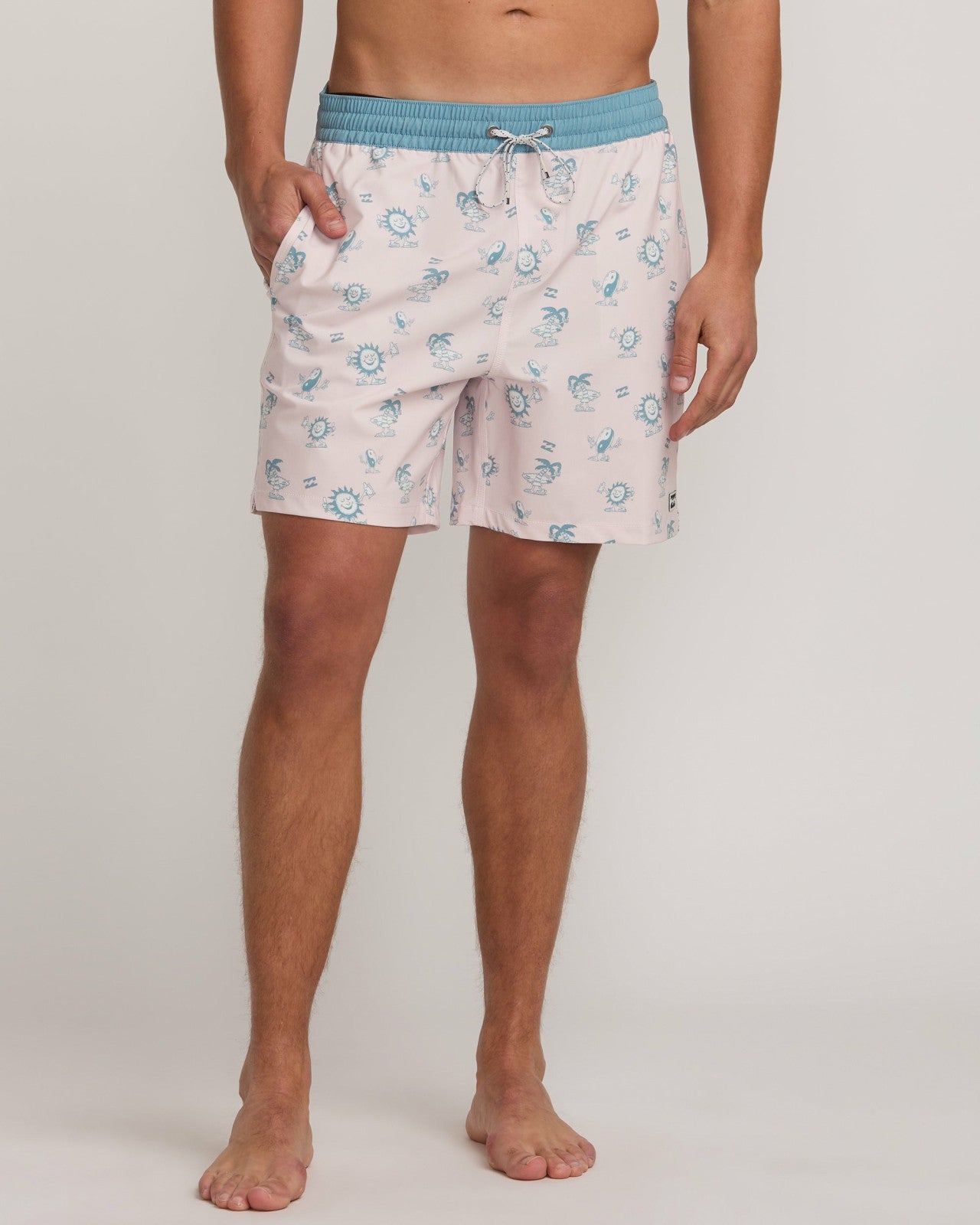 Good Times Laybacks 16" Trunks - Light Pink | Billabong Men