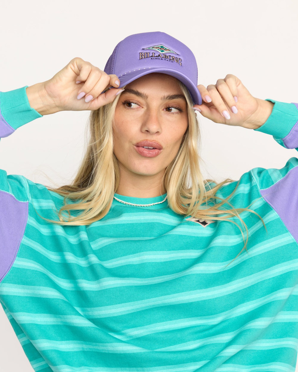 Grandpa Trucker Hat - Purple Ash | Billabong Women