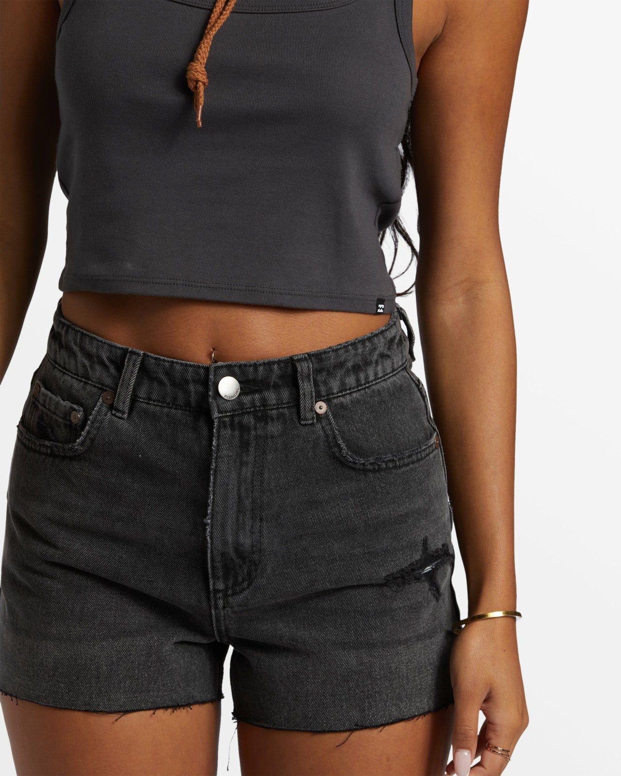 High Tides Denim Shorts - Fade To Black | Billabong Women