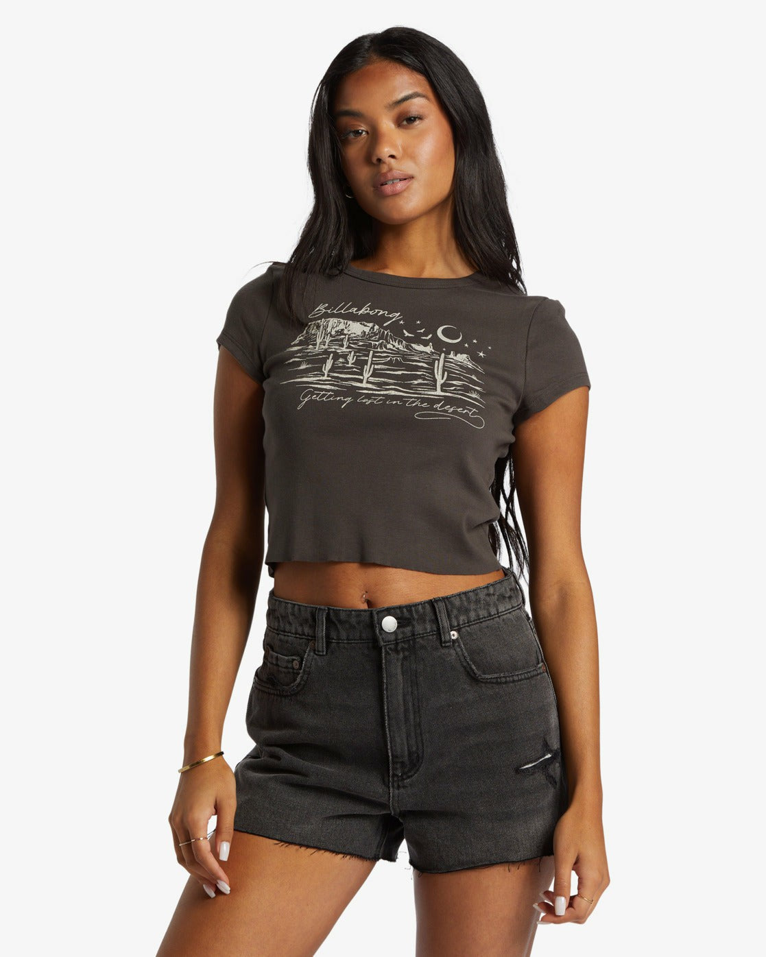 High Tides Denim Shorts - Fade To Black | Billabong Women