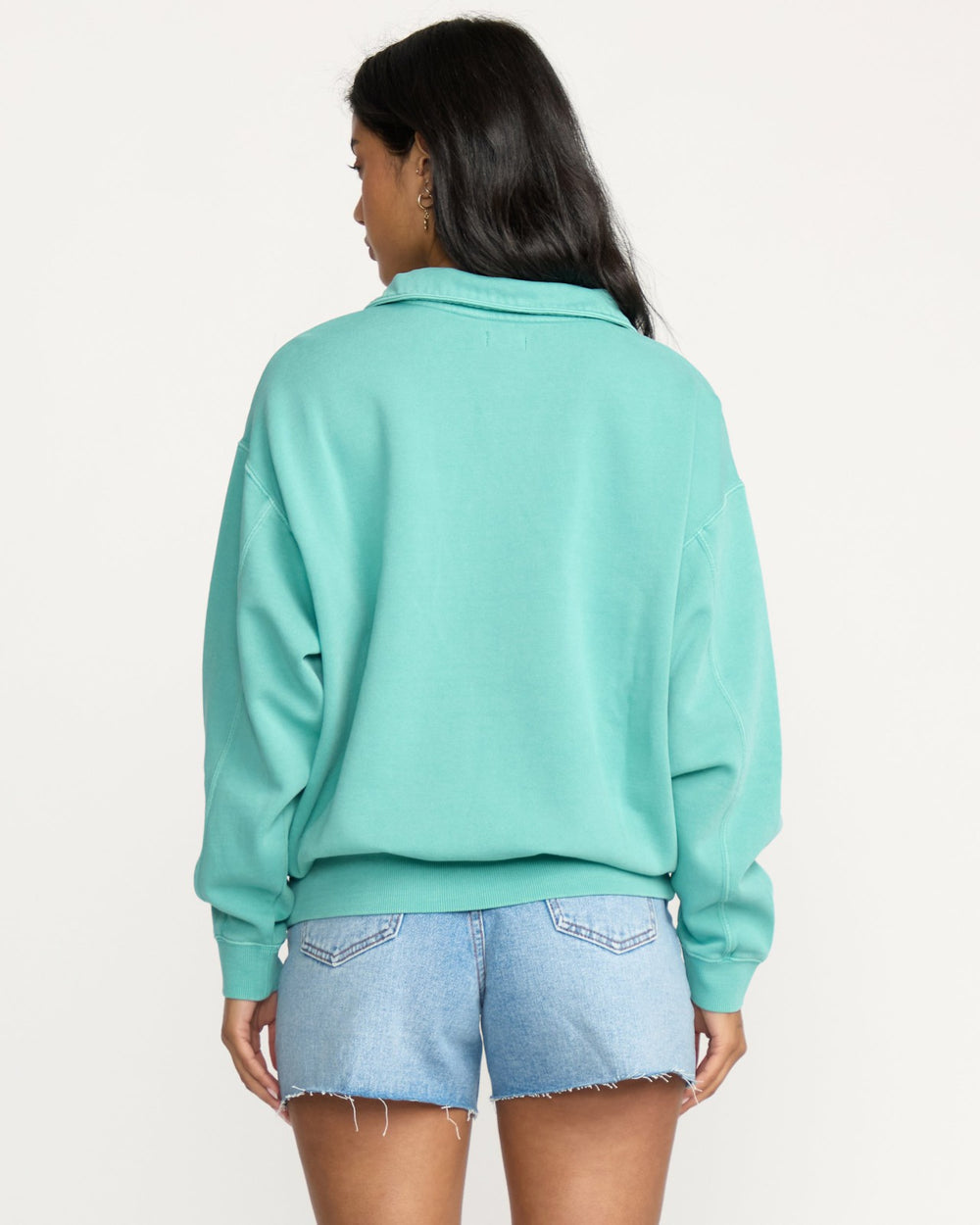 Hula Half Zip Sweatshirt - Blue Bird | Billabong Women