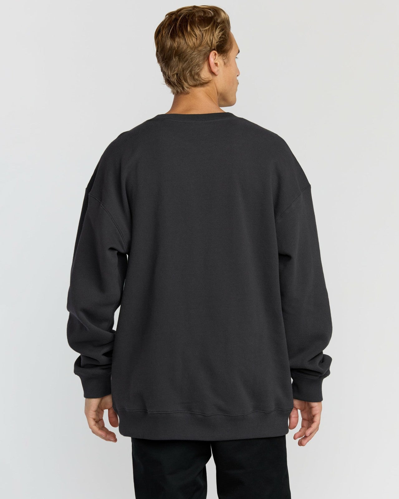 Iconic Emboss Crewneck Sweatshirt - Black | Billabong Men