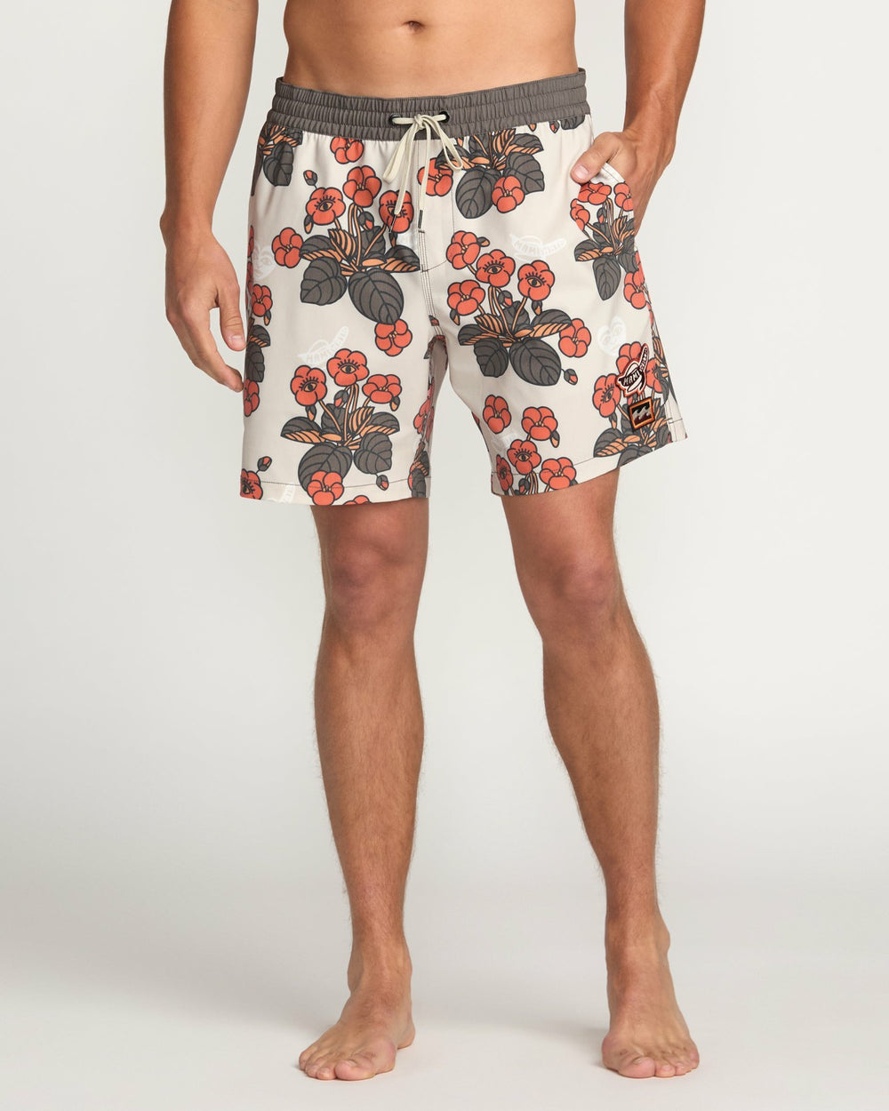 Billabong x Mami Wata Icons Laybacks 17" Trunks - Stone | Billabong Men
