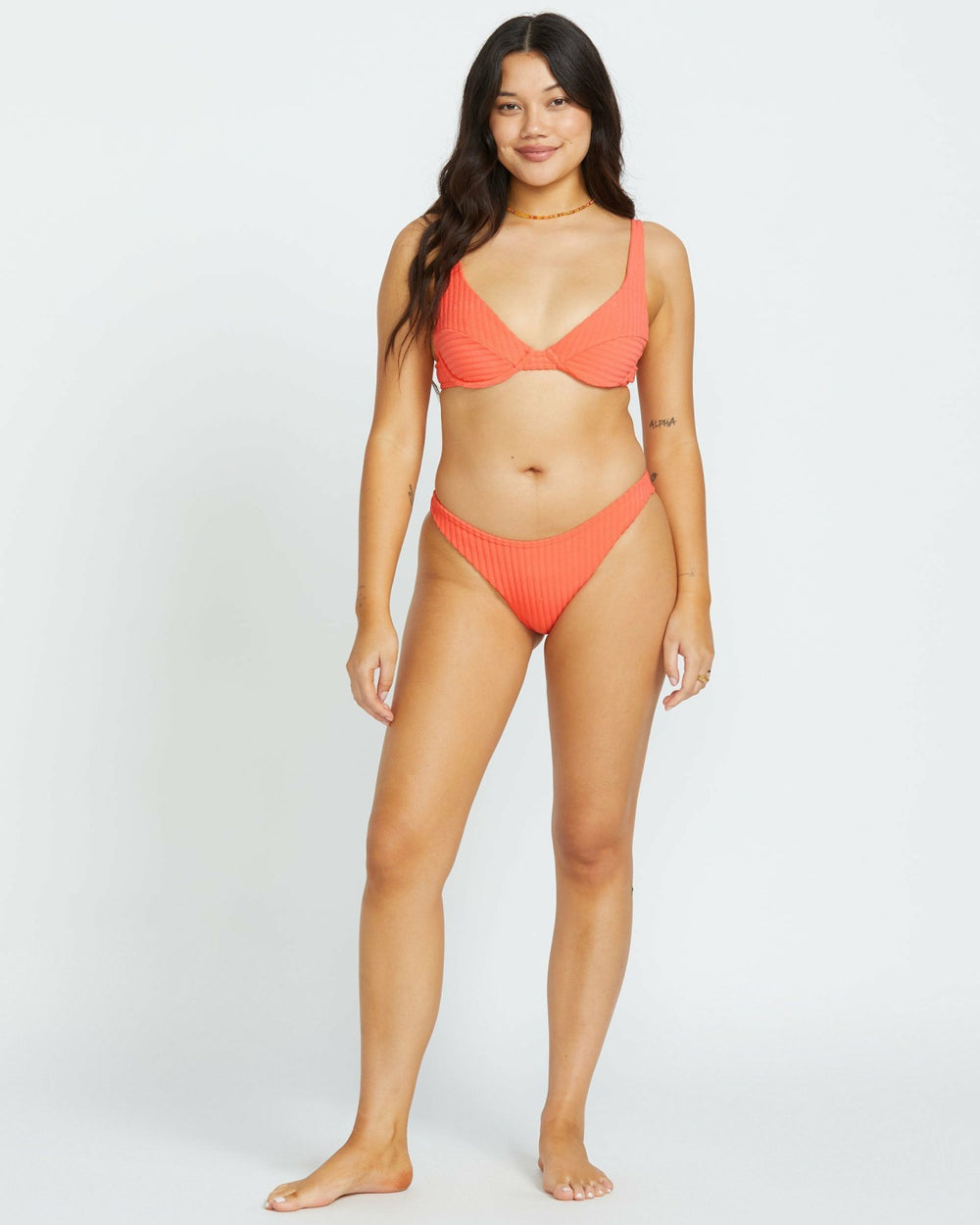 In The Loop Hike Bikini Bottom - Papaya | Billabong Women