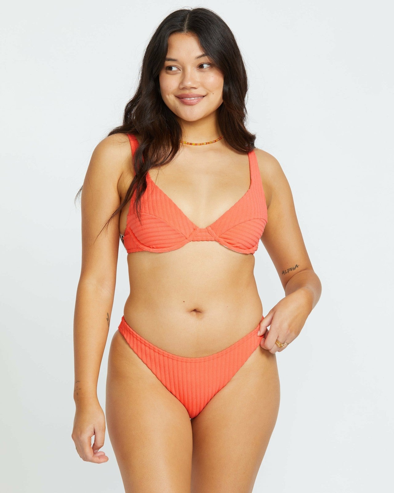 In The Loop Marina Underwire Bikini Top - Papaya | Billabong Women