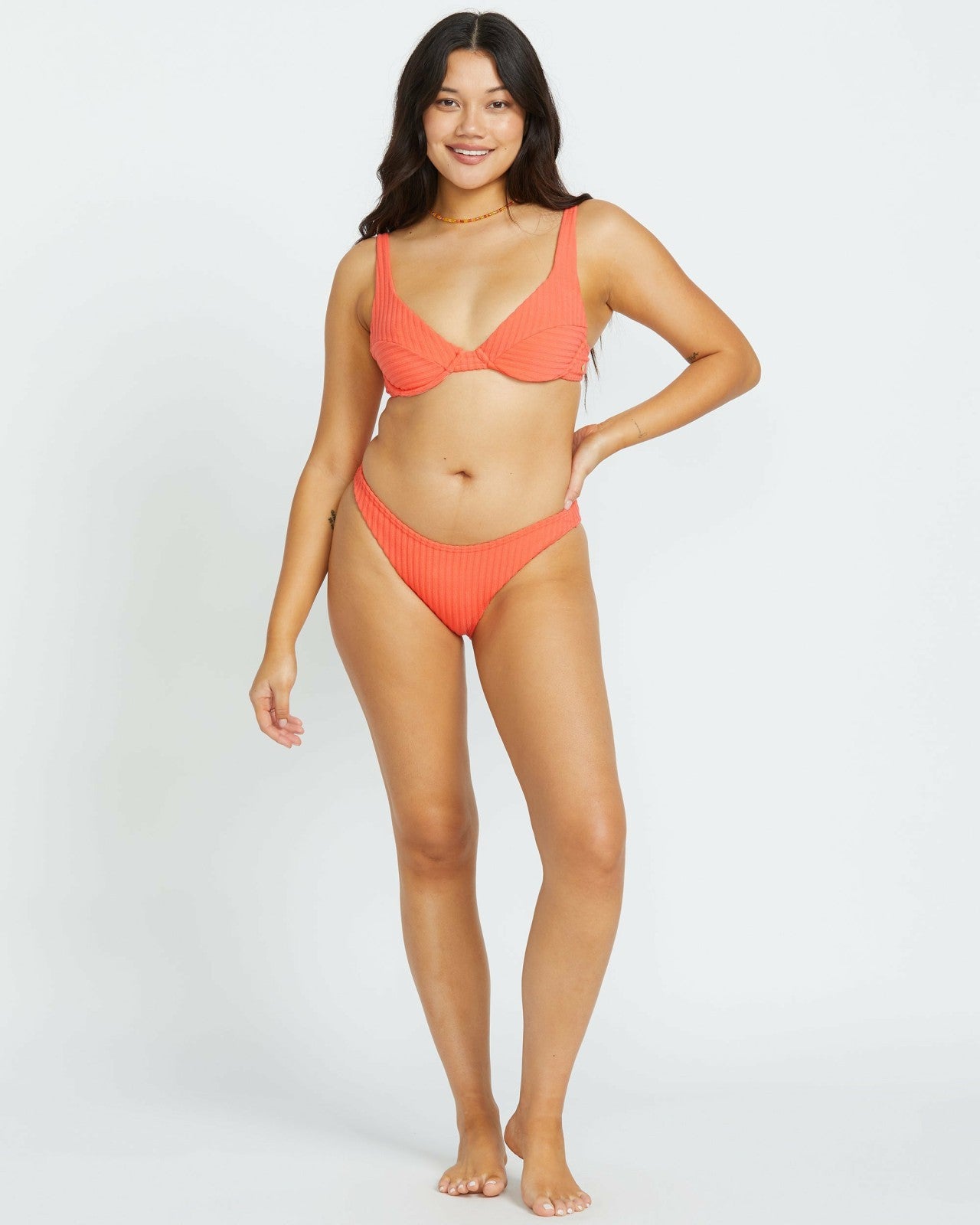 In The Loop Marina Underwire Bikini Top - Papaya | Billabong Women