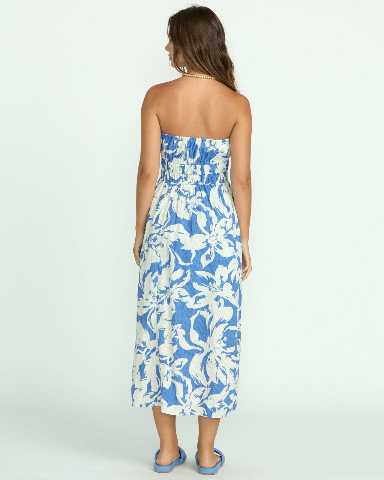 In The Sky Midi Dress - True Blue | Billabong Women
