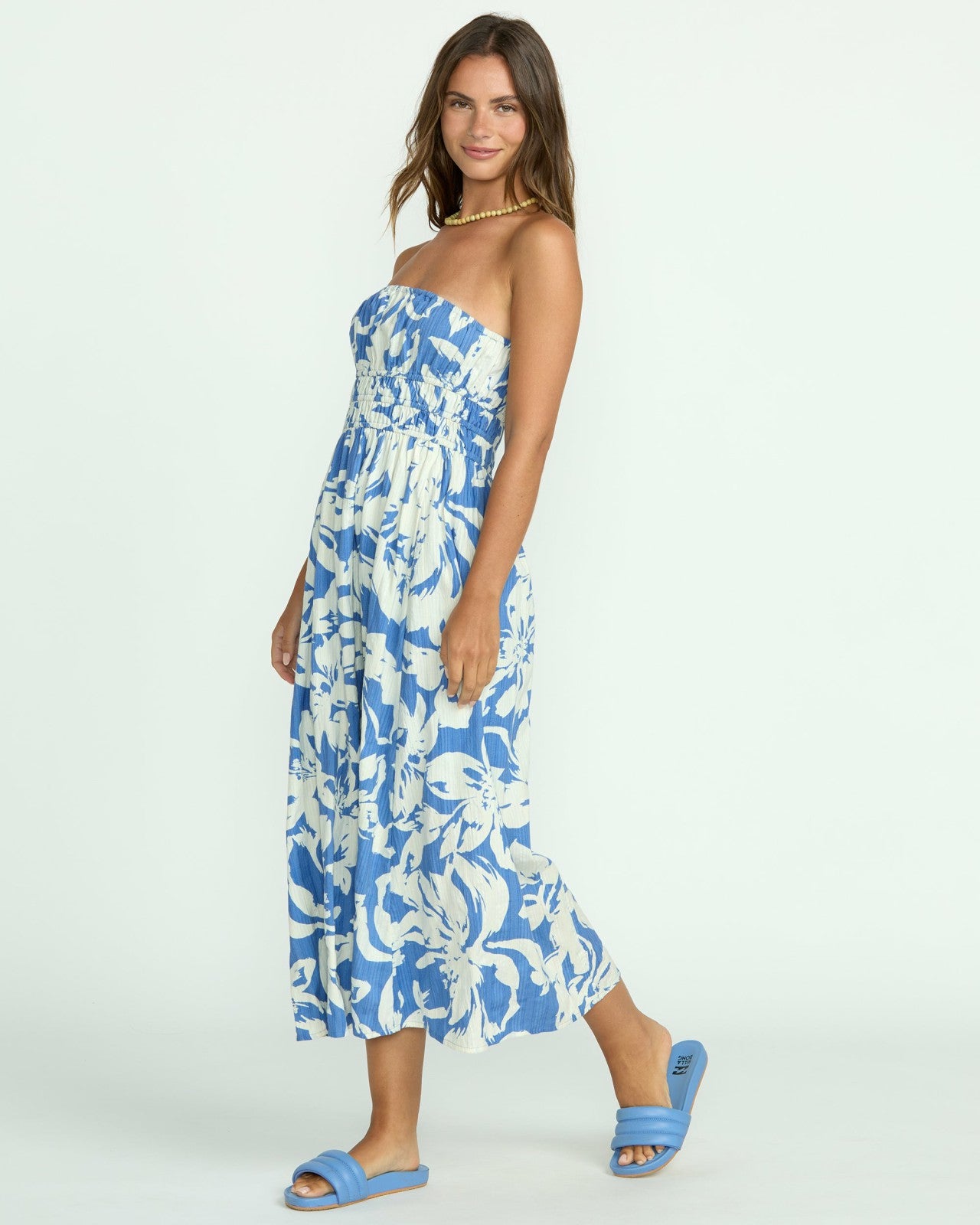 In The Sky Midi Dress - True Blue | Billabong Women