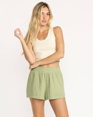 In The Waves Short - Avocado | Billabong Women