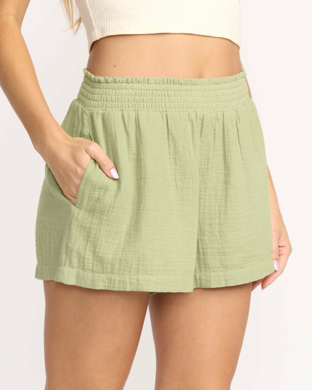 In The Waves Short - Avocado | Billabong Women