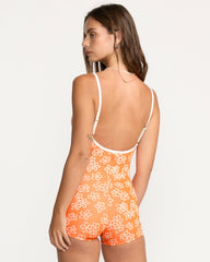 Josie Have It All Boyshort Surfsuit - Orange Pop | Billabong Women