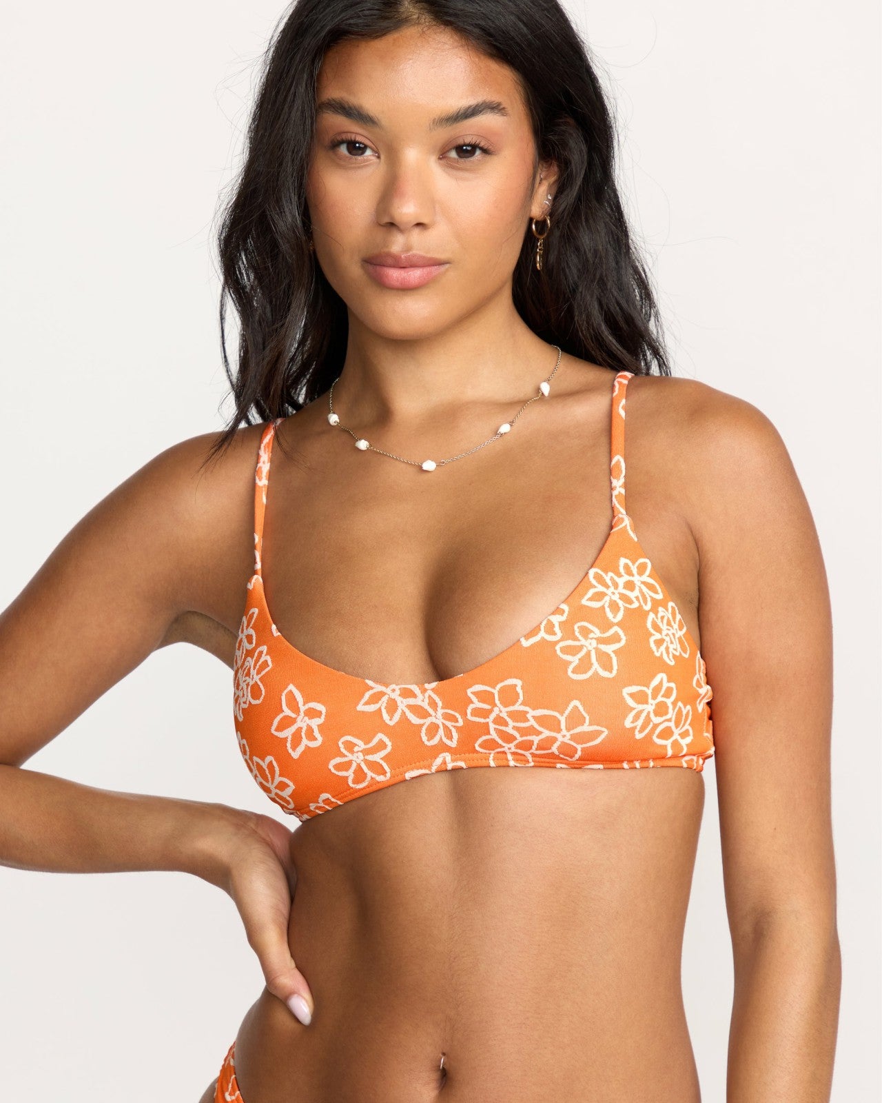 Josie Have It All V Bralette Bikini Top - Orange Pop | Billabong Women
