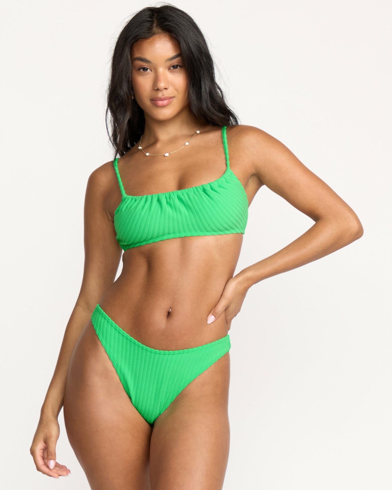 Josie In The Loop Mila Bralette Bikini Top - Jungle Green | Billabong Women