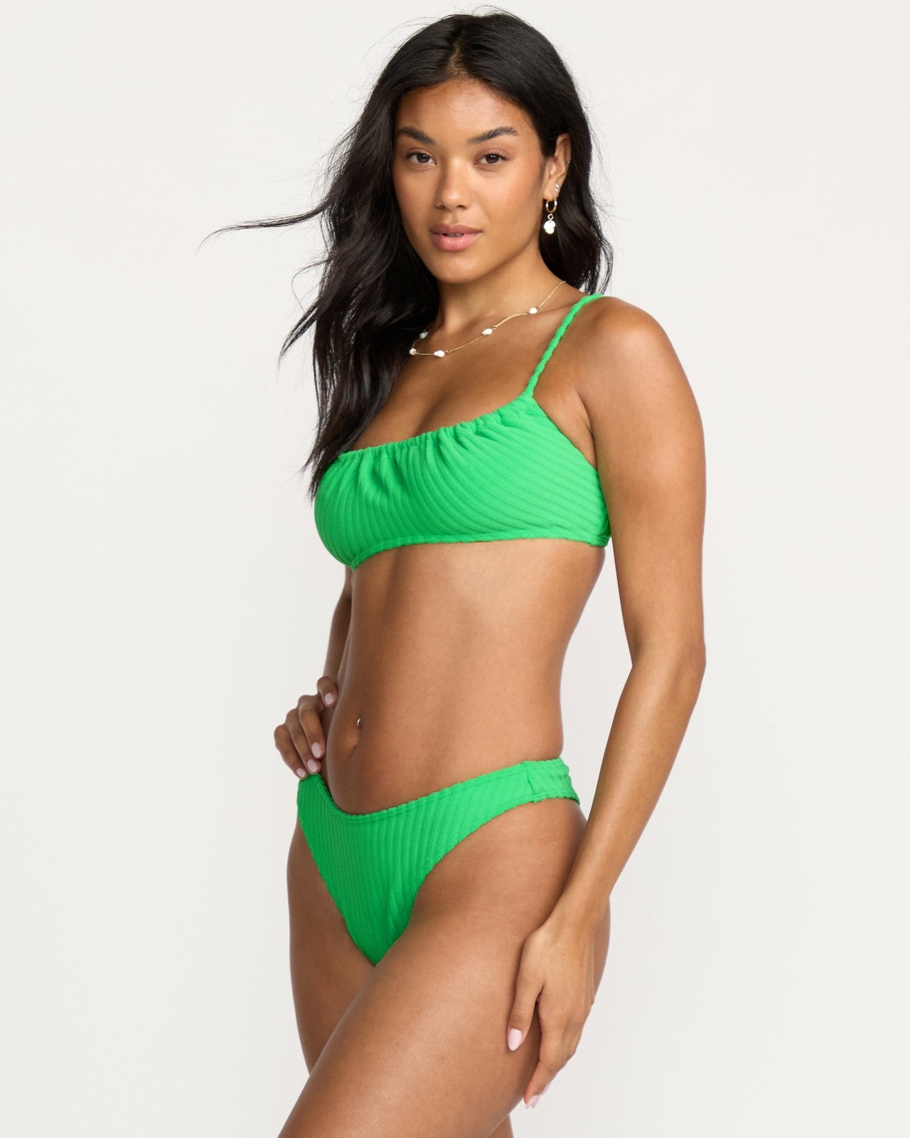 Josie In The Loop Mila Bralette Bikini Top - Jungle Green | Billabong Women
