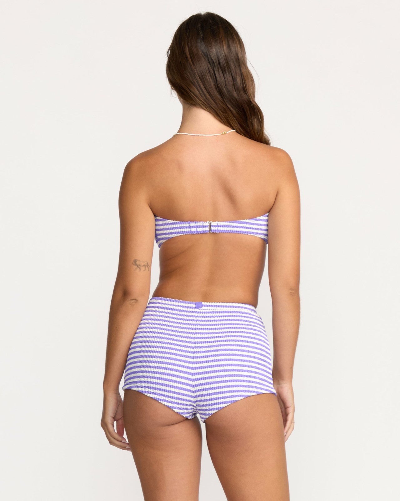 Josie Summer Hi Yarn Dyed Drew Bandeau Bikini Top - Purple Punch | Billabong Women