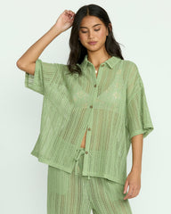 Largo Overshirt - Pistachio | Billabong Women