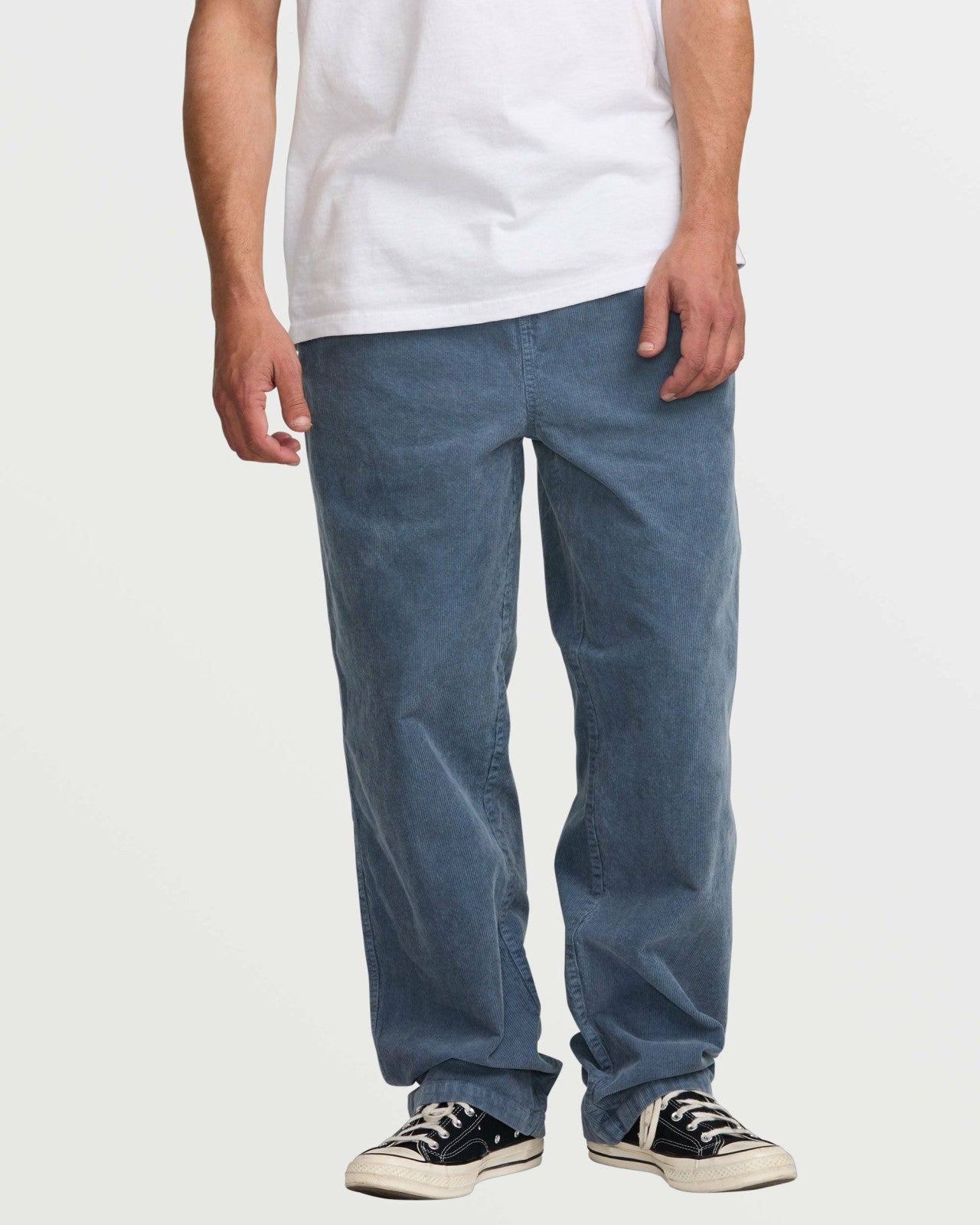 Larry Elastic Waist Corduroy Pants - Slate Blue | Billabong Men