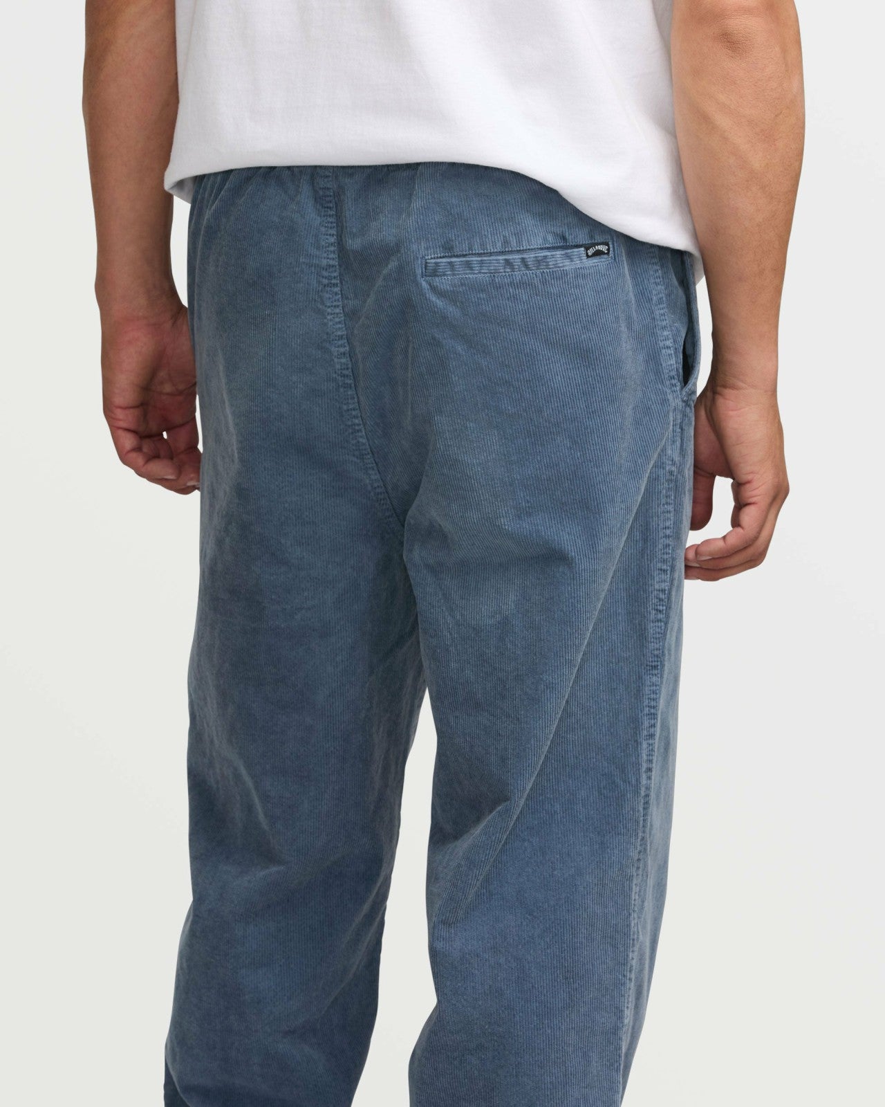 Larry Elastic Waist Corduroy Pants - Slate Blue | Billabong Men