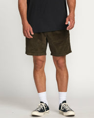 Larry Laybacks 19" Cord Shorts - Brown | Billabong Men
