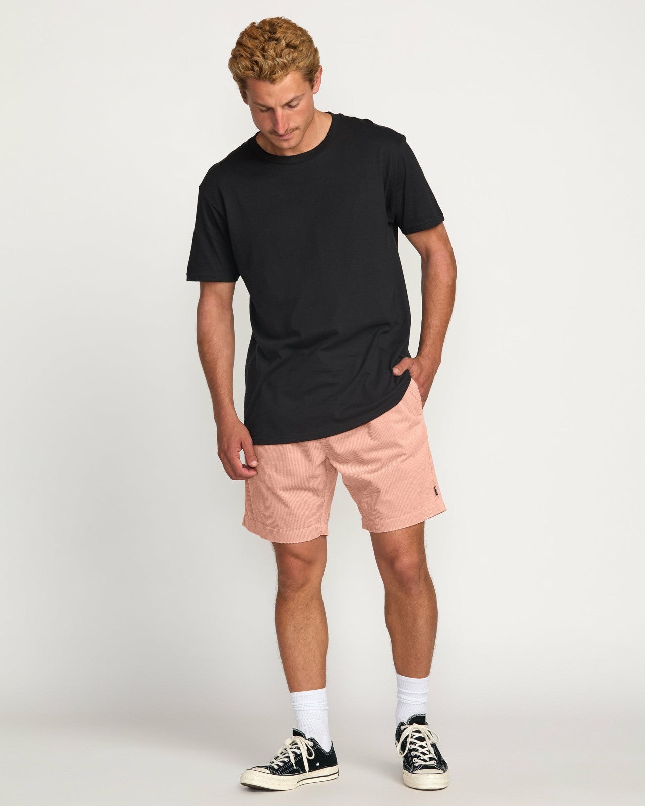 Larry Laybacks 19" Cord Shorts - Dusty Pink | Billabong Men