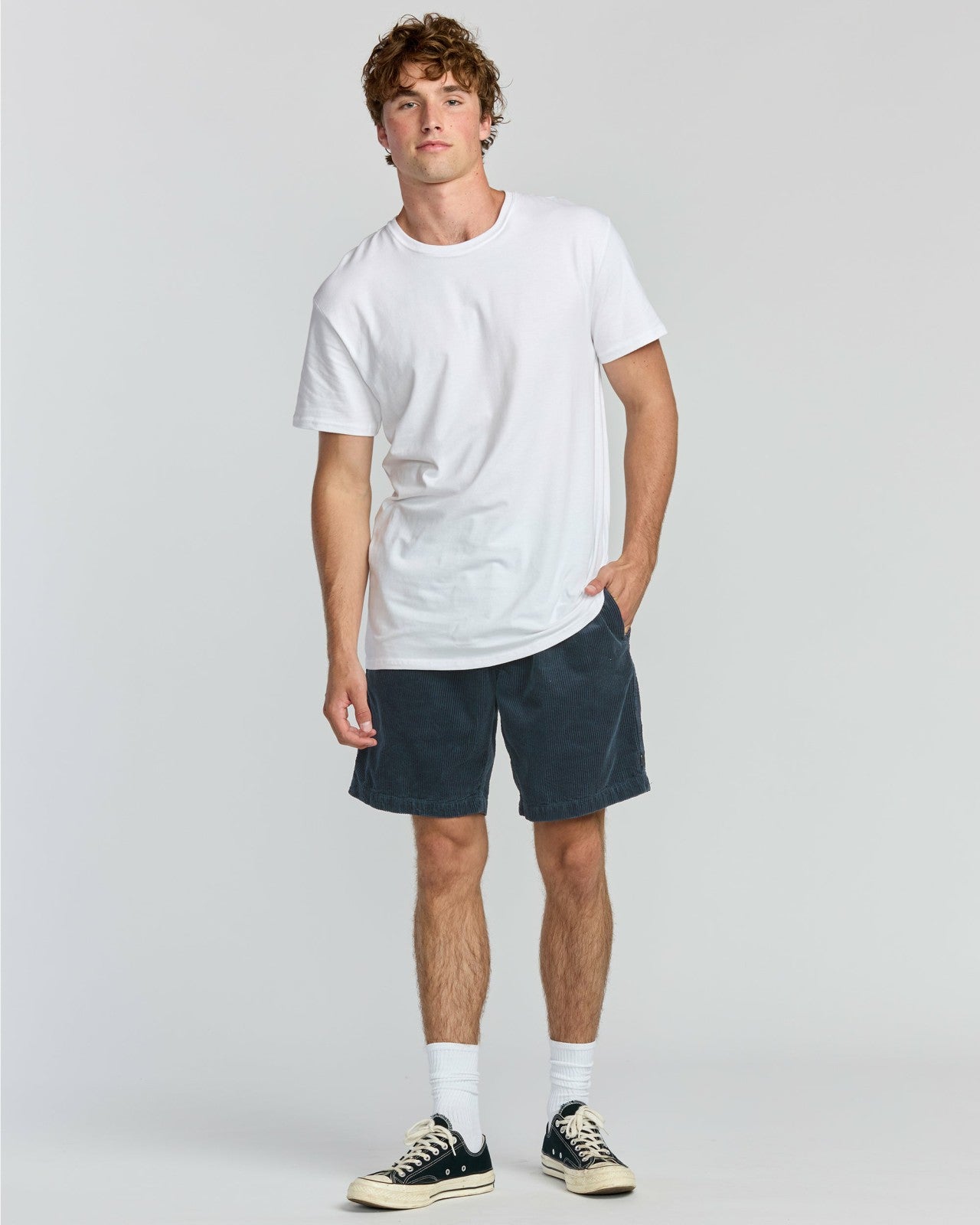 Larry Laybacks 19" Cord Shorts - Midnight Blue | Billabong Men