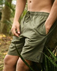 Larry Laybacks 19" Twill Shorts - Olive | Billabong Men