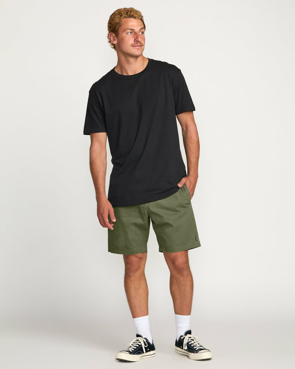 Larry Laybacks 19" Twill Shorts - Olive | Billabong Men