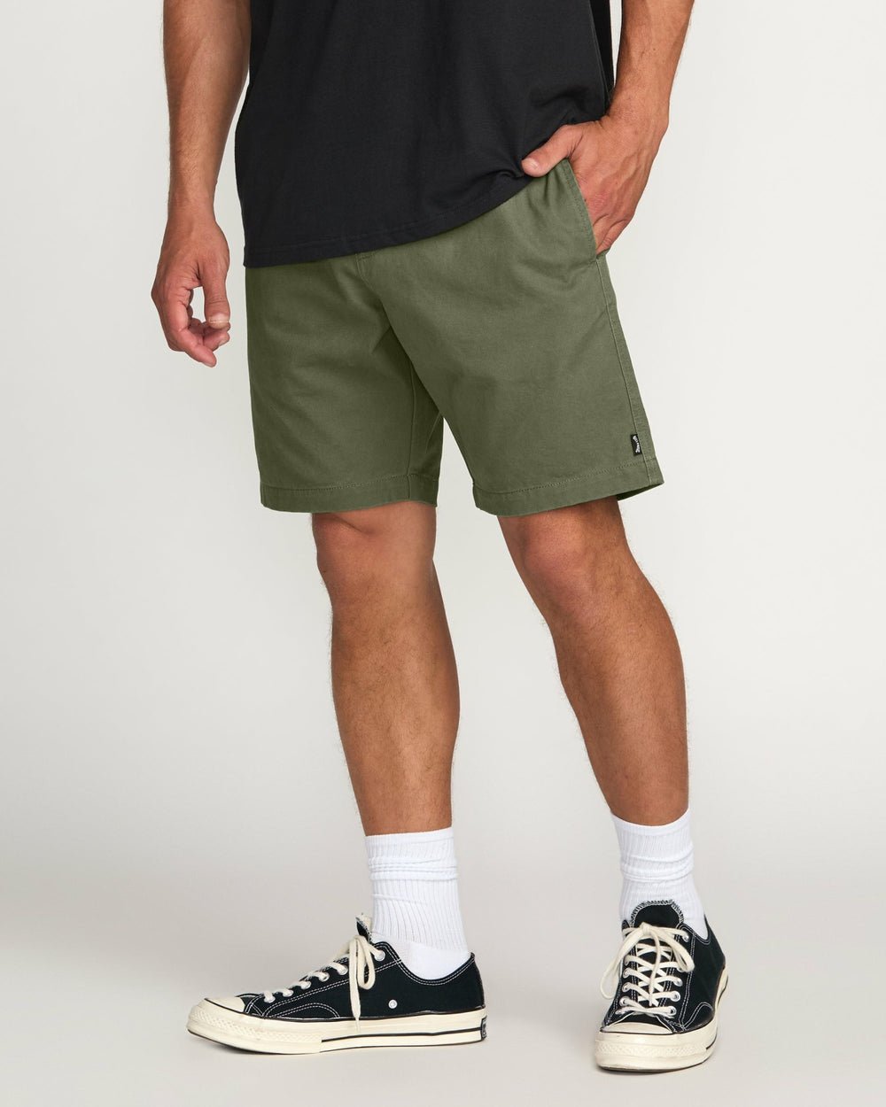 Larry Laybacks 19" Twill Shorts - Olive | Billabong Men