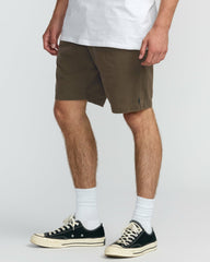 Larry Laybacks 19" Twill Shorts - Rustic Brown | Billabong Men