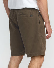 Larry Laybacks 19" Twill Shorts - Rustic Brown | Billabong Men