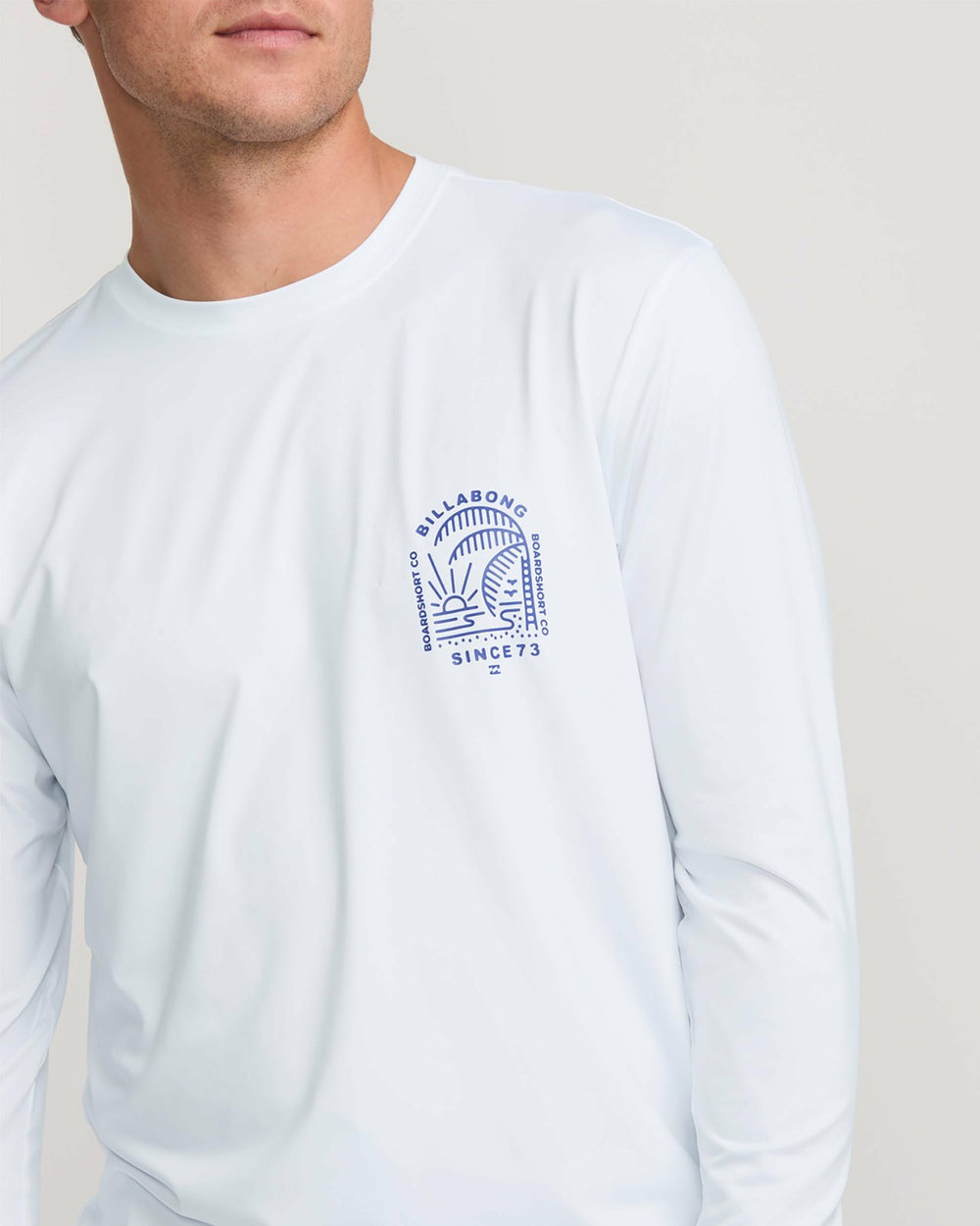 Last Night Loose Fit Long Sleeve Surf Tee - White | Billabong Men