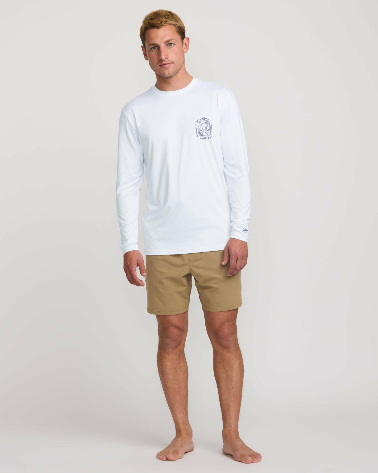 Last Night Loose Fit Long Sleeve Surf Tee - White | Billabong Men