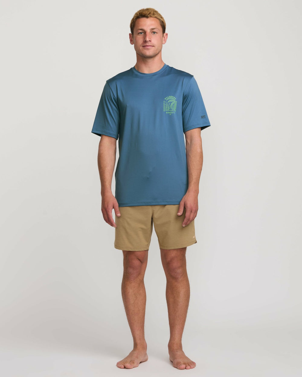 Last Night Loose Fit Short Sleeve Surf Tee - Bay Blue | Billabong Men