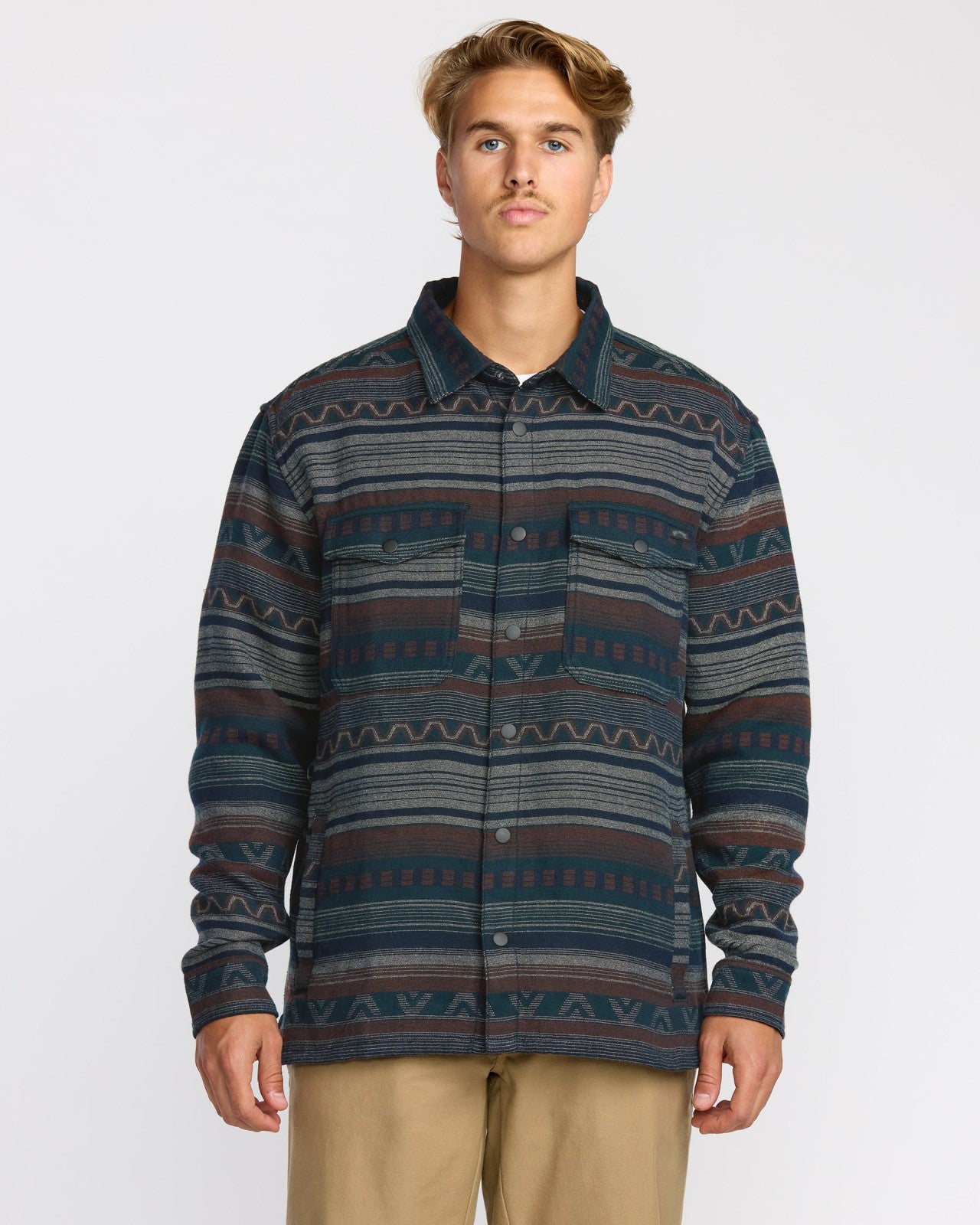 Lodge Long Sleeve Shirt - Chino | Billabong Men