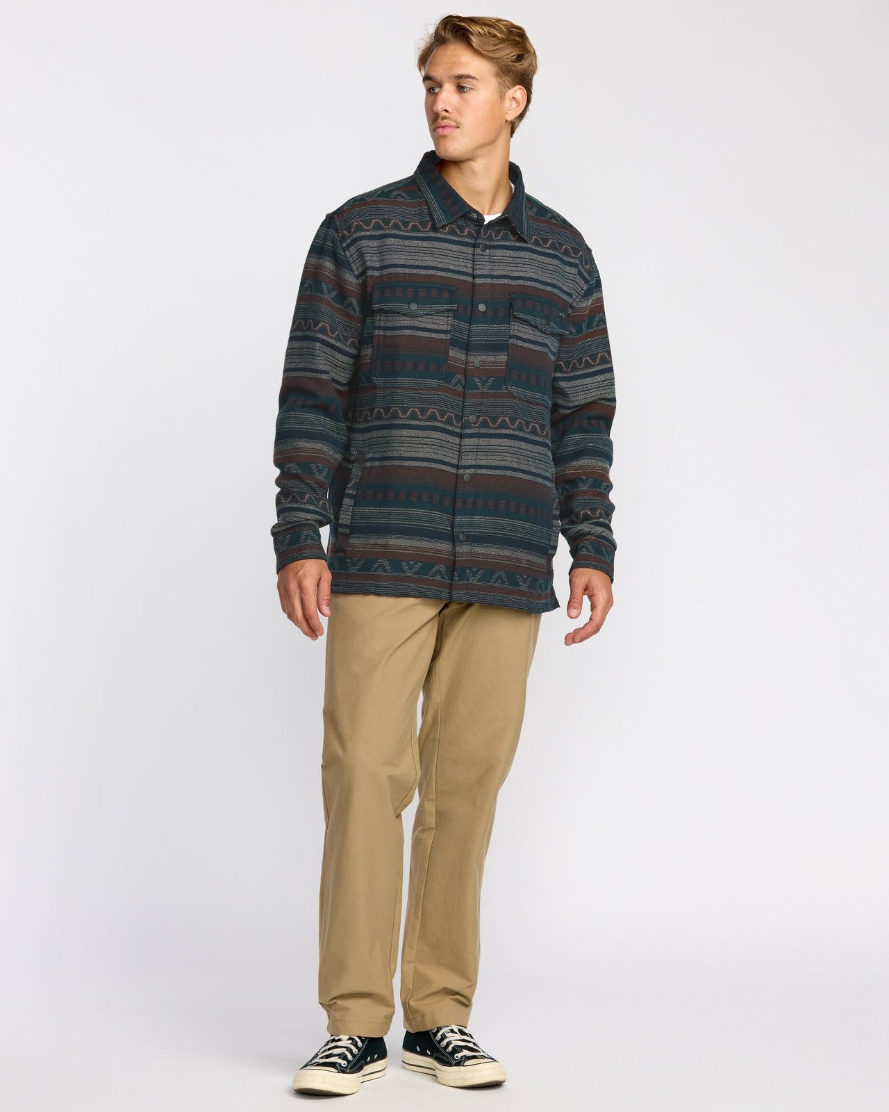 Lodge Long Sleeve Shirt - Chino | Billabong Men