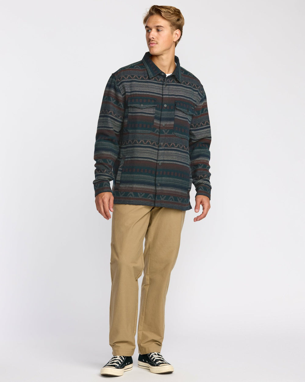 Lodge Long Sleeve Shirt - Chino | Billabong Men