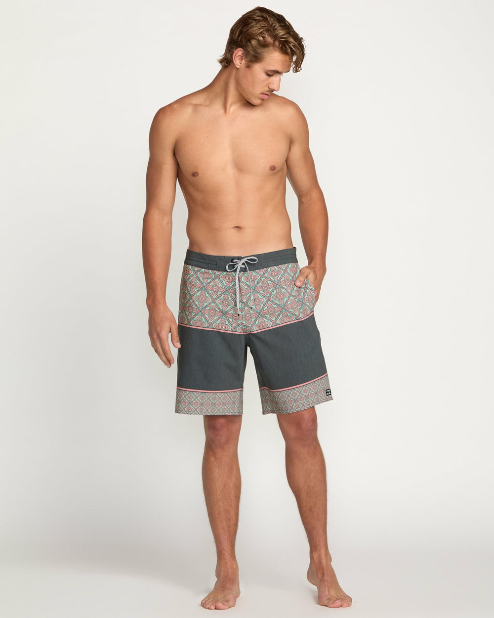 Lowers Lo Tide 19" Boardshorts - Mist Green | Billabong Men