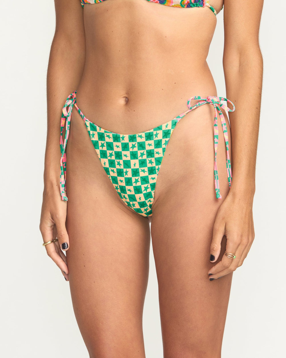 Billabong x Mami Wata Reversible Tie-Side Hike Bikini Bottom - Multi | Billabong Women