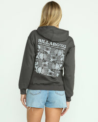 Miles Apart Hoodie - Off Black | Billabong Women