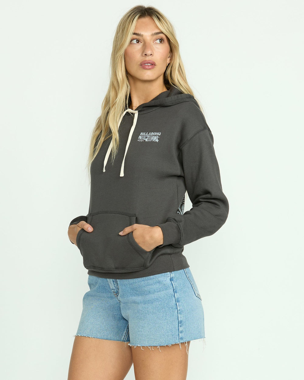 Miles Apart Hoodie - Off Black | Billabong Women