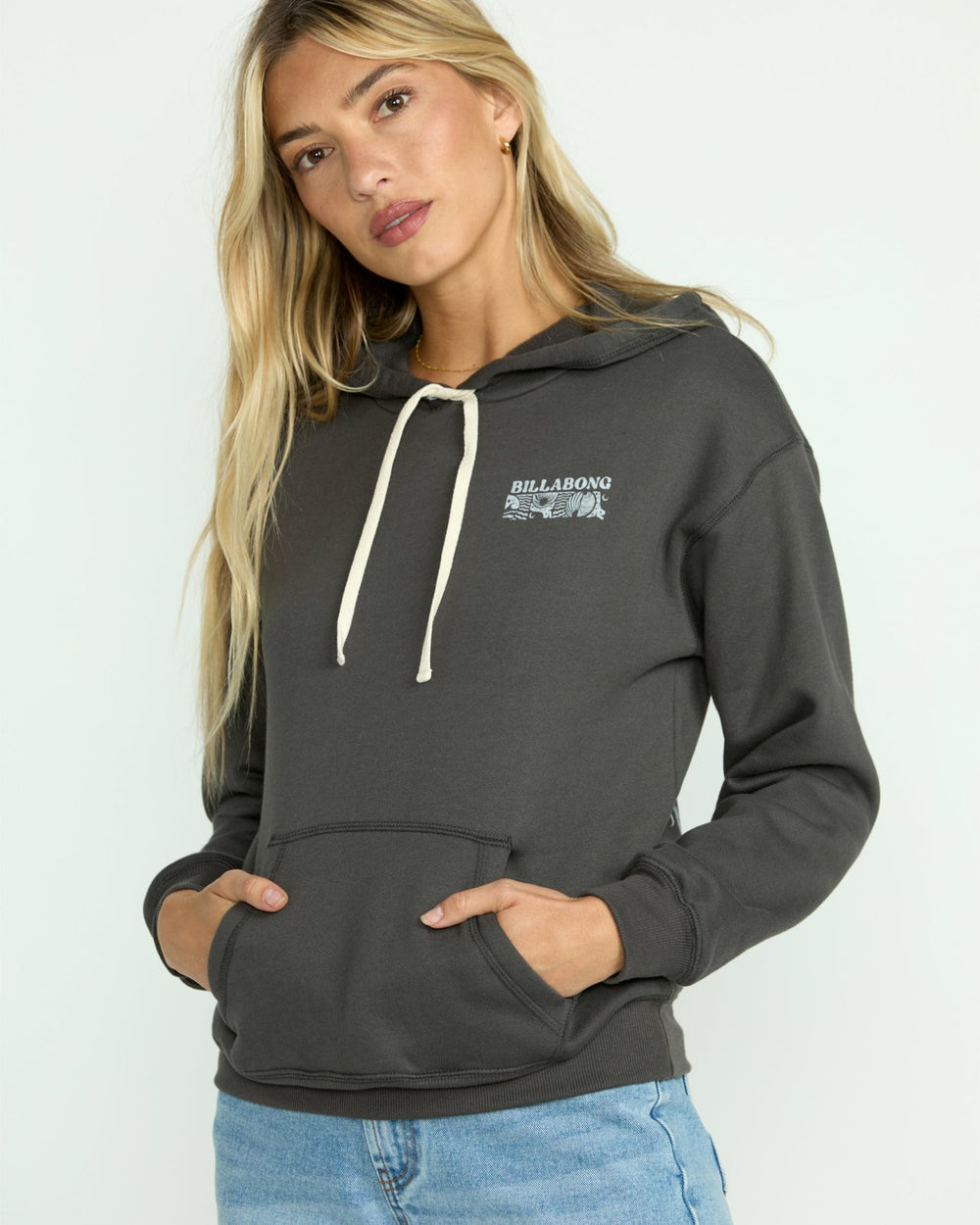 Miles Apart Hoodie - Off Black | Billabong Women