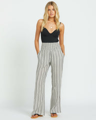New Waves 2 Elastic Waist Pants - Black Pebble | Billabong Women